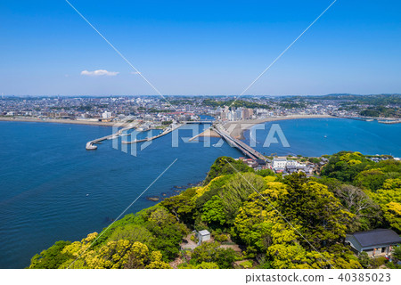 從江之島到Katase江之島站的景色 40385023