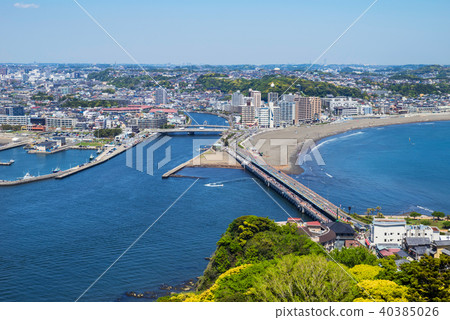 從江之島到Katase江之島站的景色 40385026