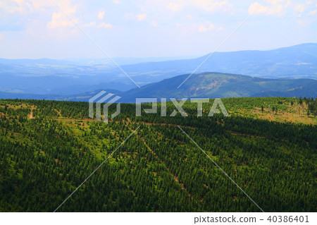 Jeseniky mountains and forests 40386401