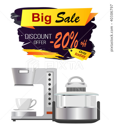 Big Sale Discount Offer Advert Vector Illustration 40386797