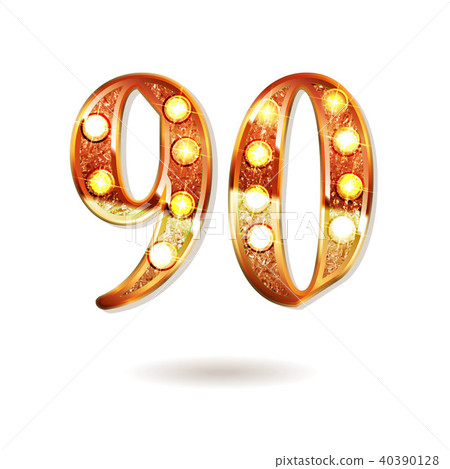 90 years gold anniversary 90 years gold anniversary 40390128