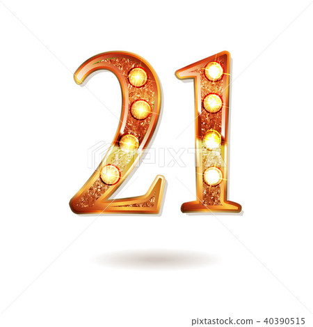 Celebrating of 21 years anniversary 40390515