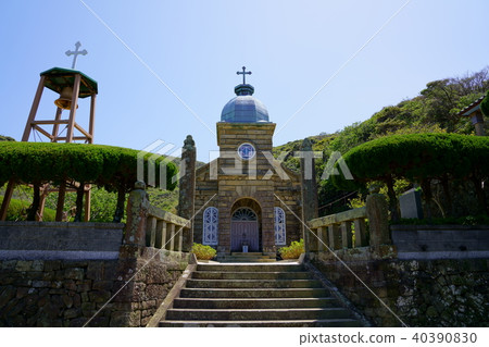 【長崎縣】（世界文化遺產）新上五島町樫白島天主教堂 40390830