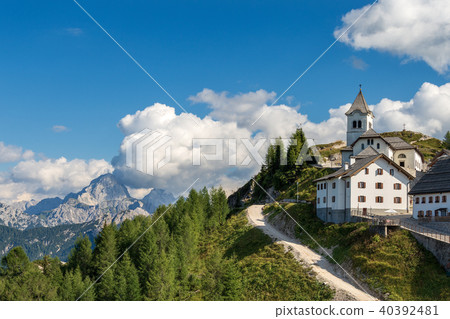 Village of Monte Santo di Lussari - Tarvisio Italy Village of Monte Santo di Lussari - Tarvisio Italy 40392481