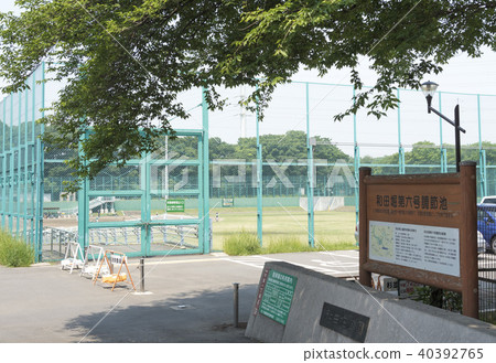 Wadahori Park, which is a Wadahori Park baseball stadium (Shigunami Ward, Tokyo) Wadahori Park, which is a Wadahori Park baseball stadium (Shigunami Ward, Tokyo) 40392765