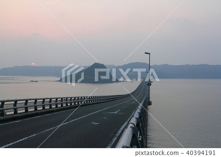 Kakushima Ohashi evening view 40394191