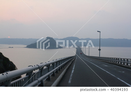 Kakushima Ohashi evening view 40394193