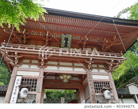 Mountain gate of Kurama-ji Mountain gate of Kurama-ji 40394875