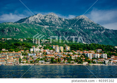 City Herceg Novi. Montenegrin coast. 40395102