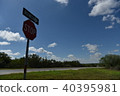 Texas Country Road Sign 40395981