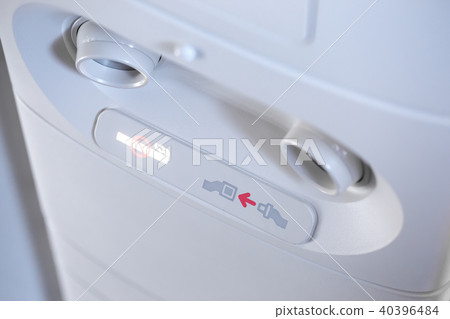 No Smoking and Fasten Seat belt Signs Inside plane No Smoking and Fasten Seat belt Signs Inside plane 40396484