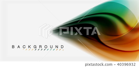 Swirl fluid flowing colors motion effect, holographic abstract background Swirl fluid flowing colors motion effect, holographic abstract background 40396932