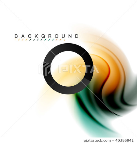 Swirl fluid flowing colors motion effect, holographic abstract background Swirl fluid flowing colors motion effect, holographic abstract background 40396941