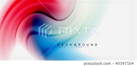 Swirl fluid flowing colors motion effect, holographic abstract background Swirl fluid flowing colors motion effect, holographic abstract background 40397104