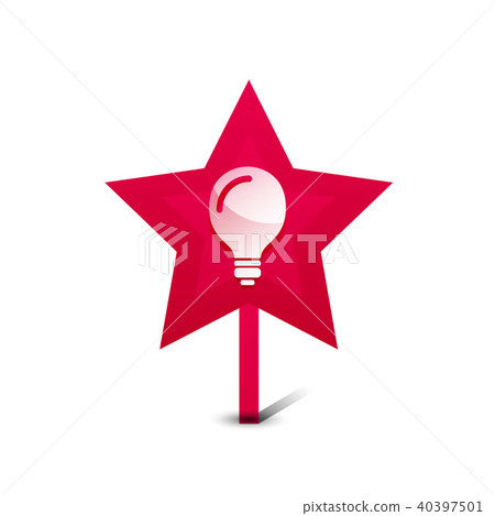 Light bulb, new idea concept web button Light bulb, new idea concept web button 40397501