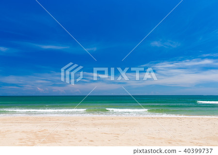 beach and tropical sea 40399737