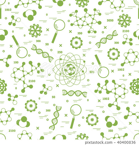Seamless pattern with variety scientific, Seamless pattern with variety scientific, 40400836