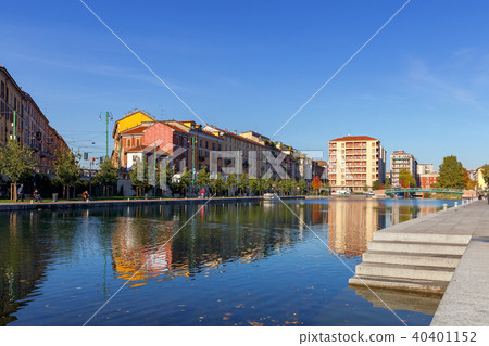 Milan. The Darsen Channel. 40401152