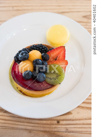 Fruit Tart at Bakery in San Antonio 40401602