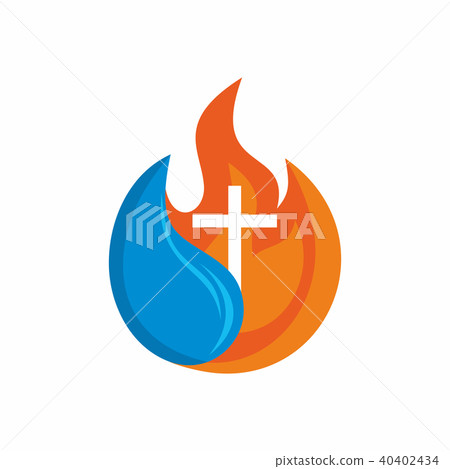 The fire of the Holy Spirit and the living water The fire of the Holy Spirit and the living water 40402434