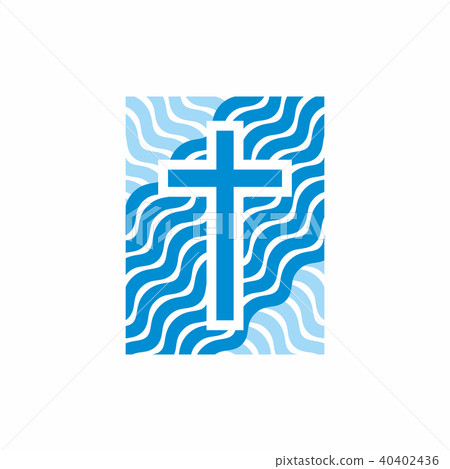 Logo church. Jesus - the source of living water Logo church. Jesus - the source of living water 40402436