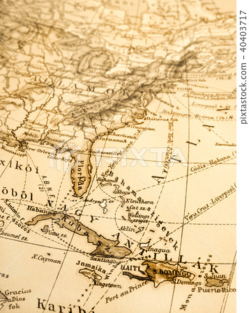 Old Map West Indies 40403717