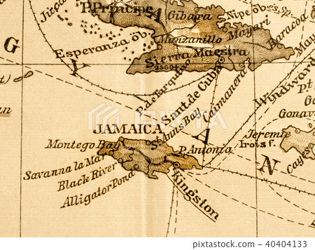 舊地圖牙買加 舊地圖牙買加 40404133