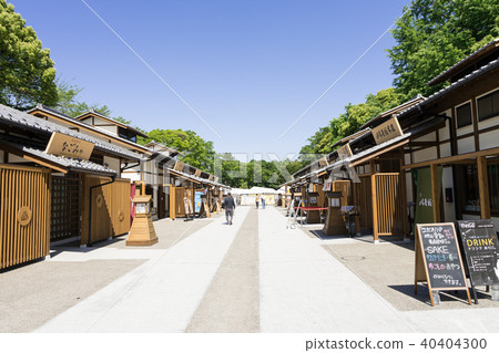 Nagoya castle lower main gate area Kinshachi Yokocho right straight zone Nagoya castle lower main gate area Kinshachi Yokocho right straight zone 40404300
