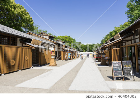 Nagoya castle lower main gate area Kinshachi Yokocho right straight zone Nagoya castle lower main gate area Kinshachi Yokocho right straight zone 40404302