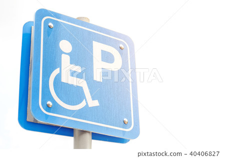 Signage for disabled 40406827