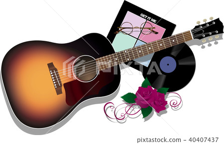 A guitar 40407437