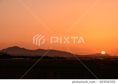 從七個城堡瓜圓頂Kikuchi市七城堡的路站風景 從七個城堡瓜圓頂Kikuchi市七城堡的路站風景 40408309