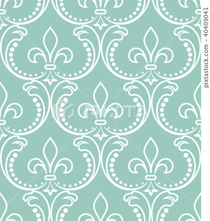 Wallpaper in the style of Baroque  seamless vector 40409041
