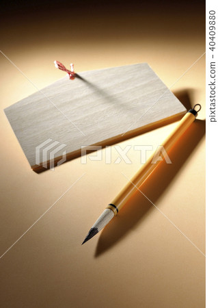 Ema and writing brush Ema and writing brush 40409880