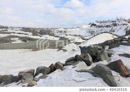 Quarry for open pit mining 40410310