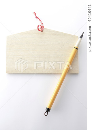 Ema and writing brush Ema and writing brush 40410441