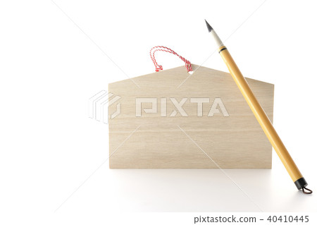 Ema and writing brush Ema and writing brush 40410445