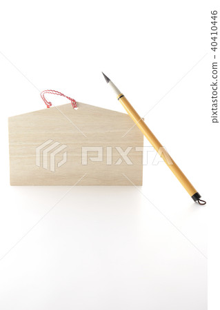 Ema and writing brush Ema and writing brush 40410446