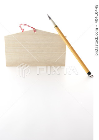 Ema and writing brush Ema and writing brush 40410448