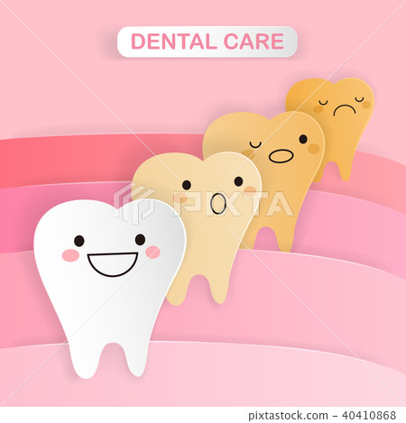tooth with dental care concept 40410868