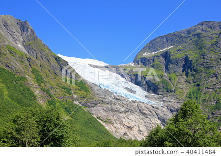 Boyabreen glacier, Norway, Europe 40411484