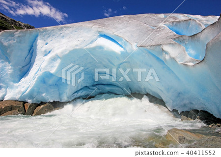Nigardsbreen glacier, a beautiful arm of the large Jostedalsbreen glacier, Norway, Europe Nigardsbreen glacier, a beautiful arm of the large Jostedalsbreen glacier, Norway, Europe 40411552