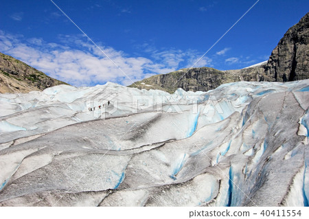 Nigardsbreen glacier, a beautiful arm of the large Jostedalsbreen glacier, Norway, Europe Nigardsbreen glacier, a beautiful arm of the large Jostedalsbreen glacier, Norway, Europe 40411554