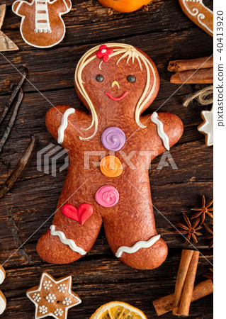 Christmas homemade gingerbread cookies Christmas homemade gingerbread cookies 40413920