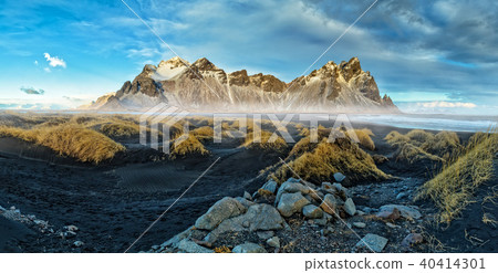 Vestrahorn Stockknes mountain range, Iceland 40414301