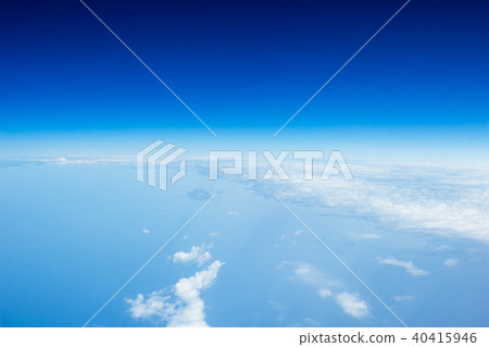 Beautiful view above clouds Beautiful view above clouds 40415946