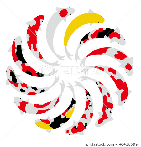 Synchronized swimming of salmon 40418599