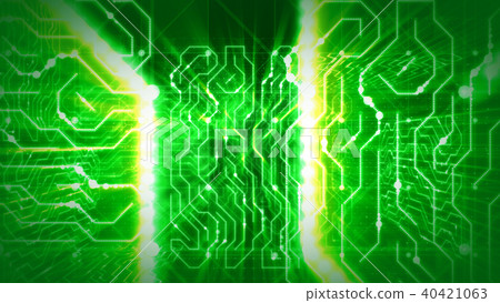 Glittering Routes of Green Circuit Processor Glittering Routes of Green Circuit Processor 40421063