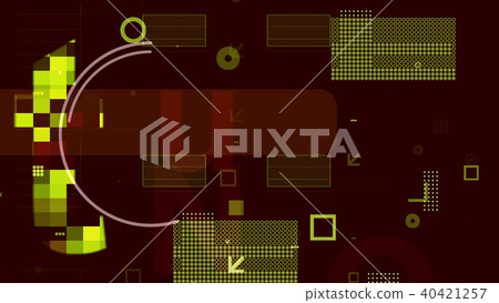 Semiconductor with Chips on Brown Backdrop 40421257