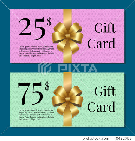 Voucher on 25 -75 Set of Posters Gold Tags Label Voucher on 25 -75 Set of Posters Gold Tags Label 40422793
